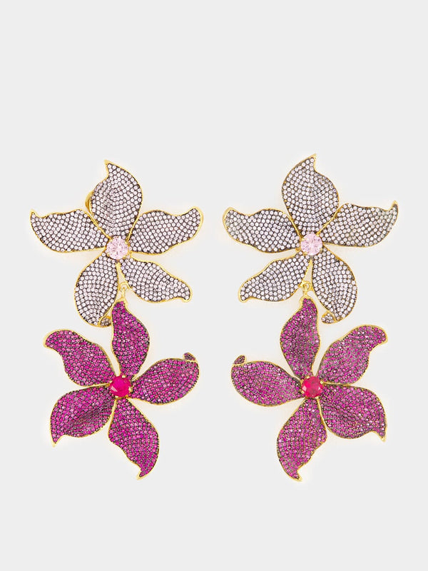 Double Lilium Earrings