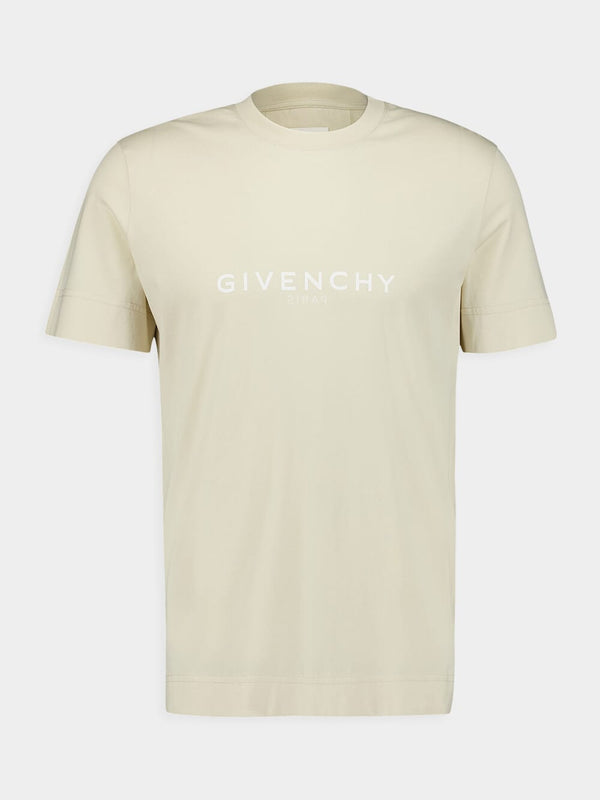 4G Reverse Slim Cotton T-Shirt
