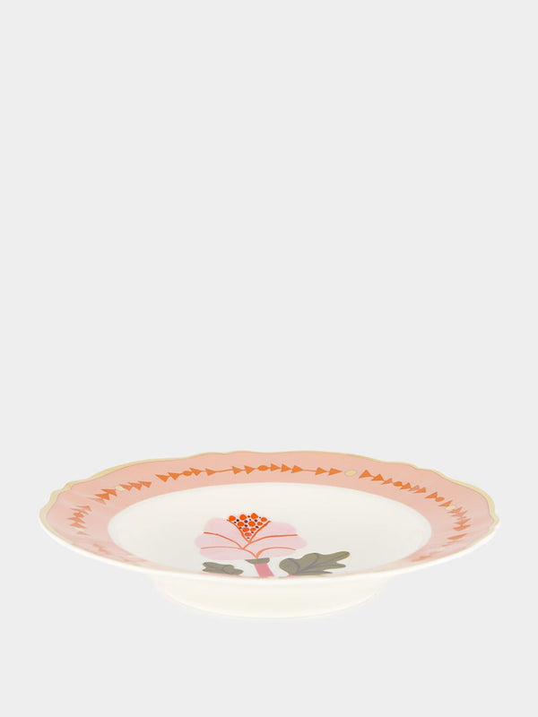 Orange Flower Soup/Pasta Plate