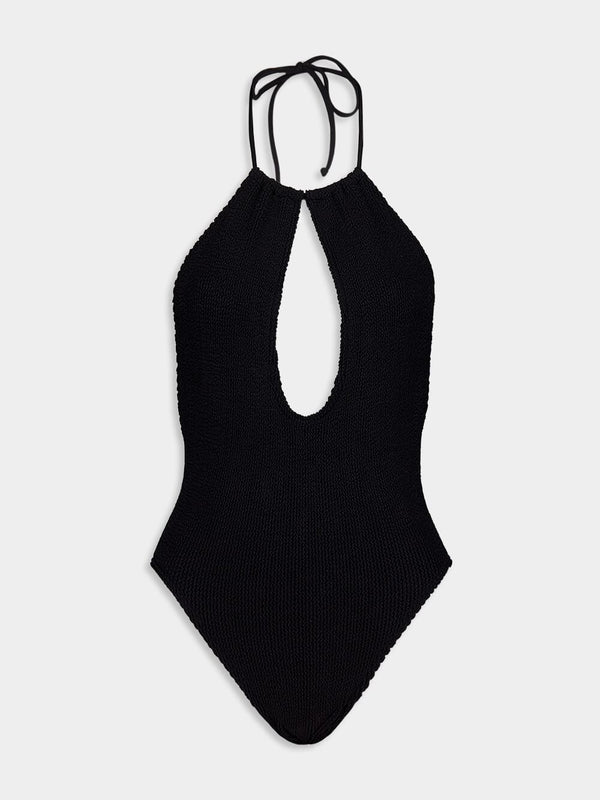 Bisou Black One-Piece Swimsuit