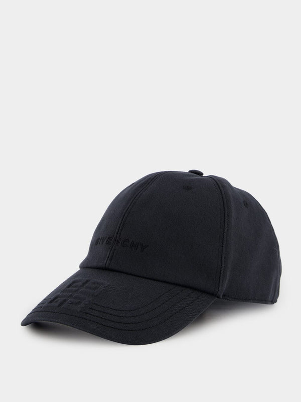 4G Embroidered Canvas Cap