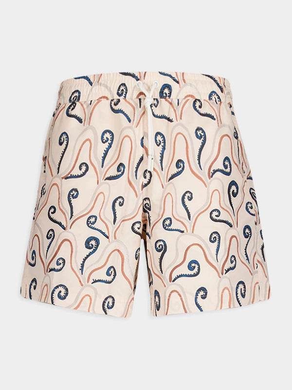 Pearl Currents Cream Swim Shorts