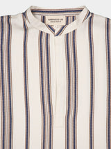 Nautical Striped Shirt Dress