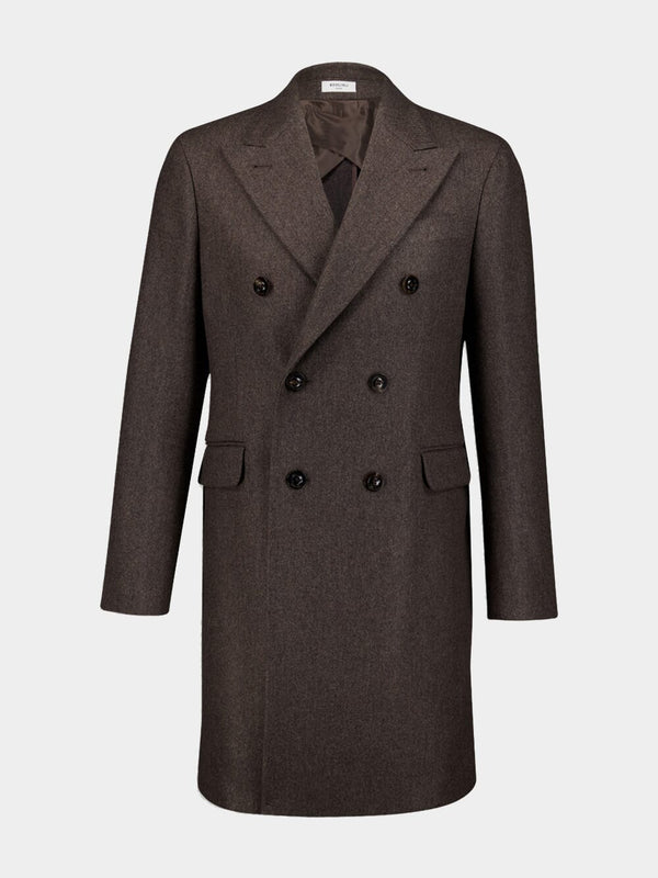 Double-Breasted Wool Coat