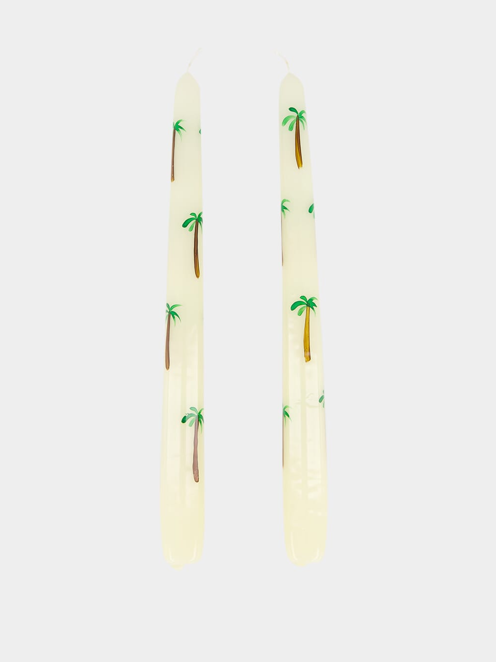 Palm Tree Taper Candles Set