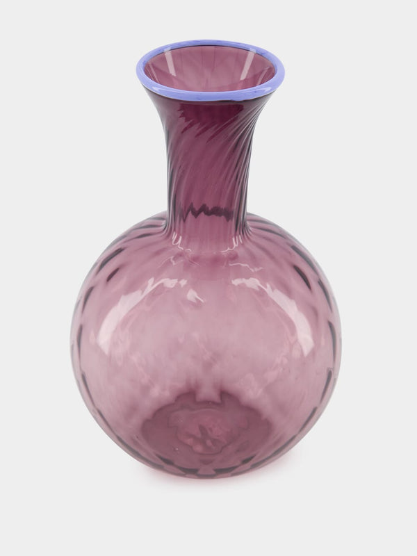 Violet Murano Glass Carafe