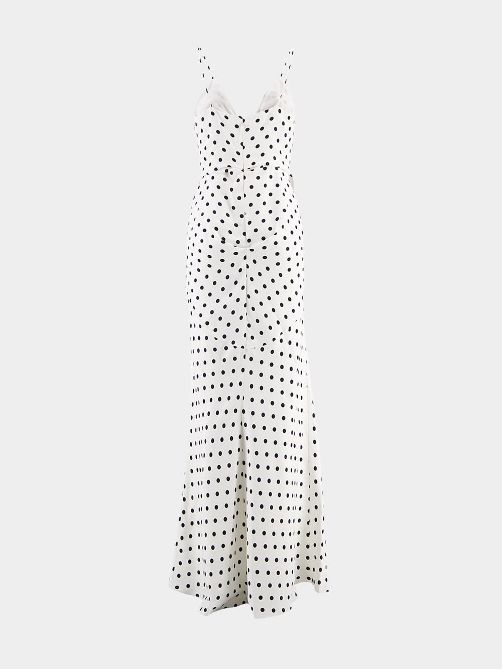 Polka Dots Printed Maxi Dress