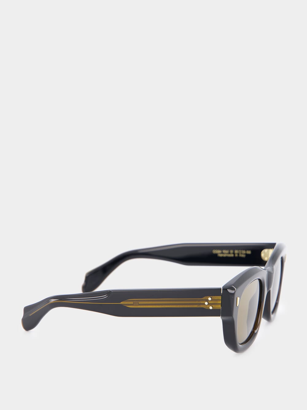 Olive On Black 9261 Cat Eye Sunglasses