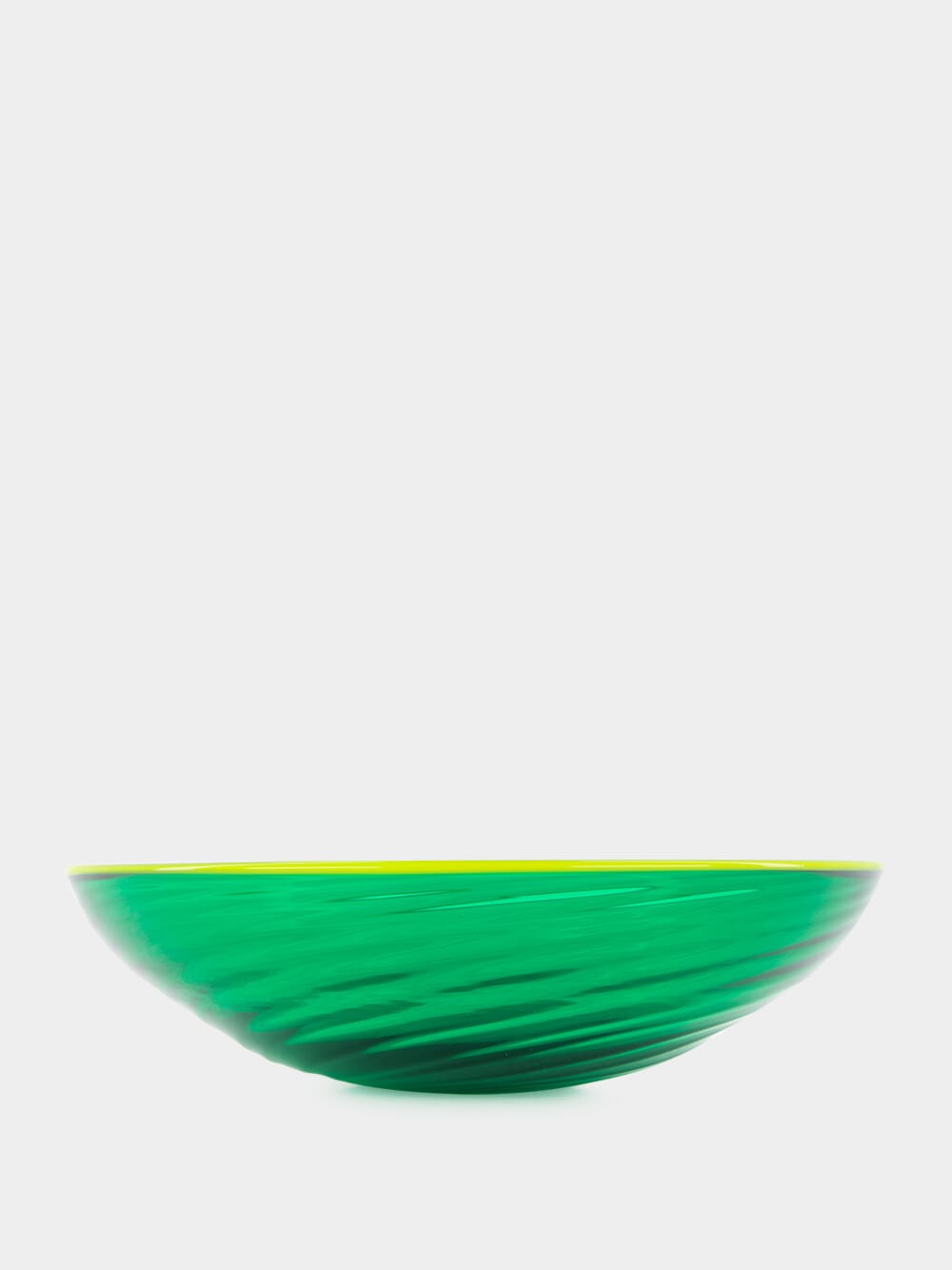 Emerald Murano Glass Bowl