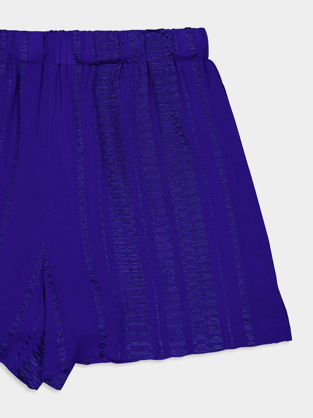 Paxi Textured Cobalt Shorts