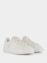 B-Court White Calfkskin Sneakers