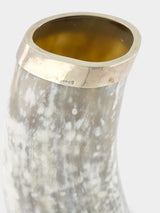 Blond Horn Small Gold Vase