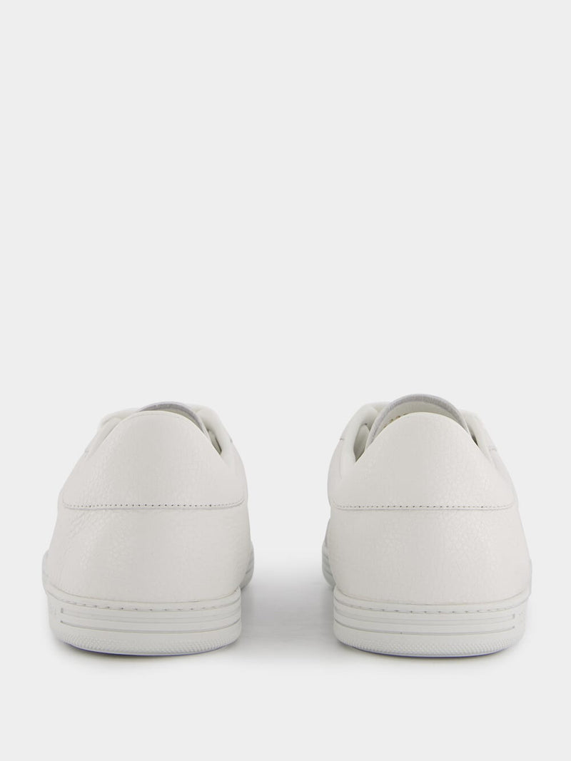 Saint Tropez Perforated White Sneakers