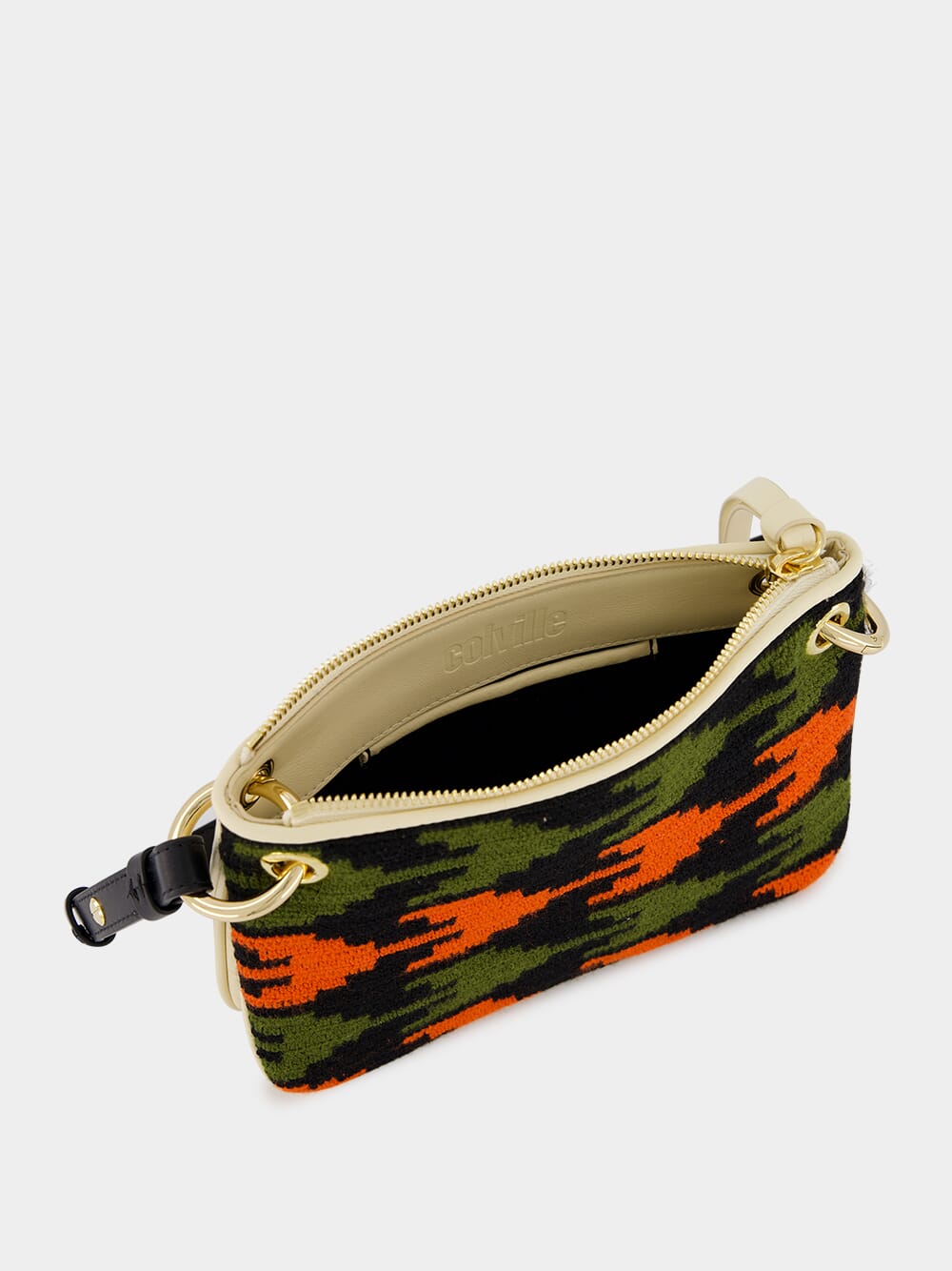 Tasca Arrow-Patterned Orange Bag
