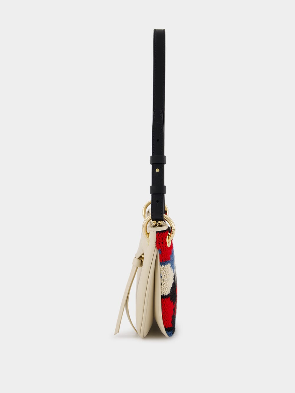 Tasca Arrow-Patterned Red Bag