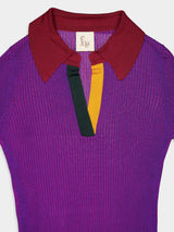 Denebola Long-sleeve knitted dress