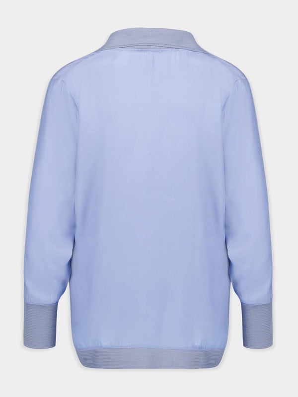 Diane V-Neck Longsleeve Blouse