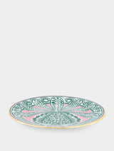Pineapple dessert plates set of 2