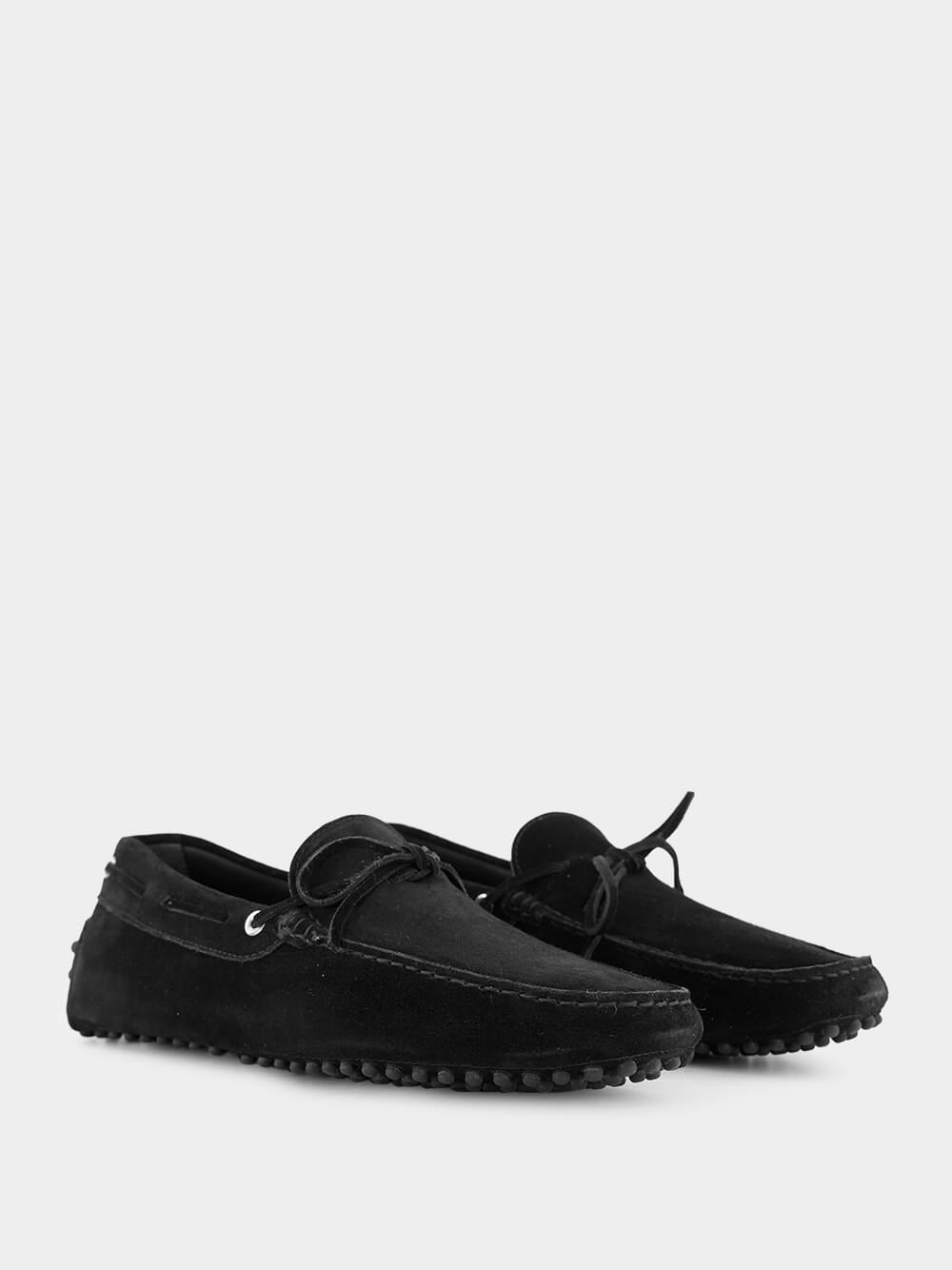 Black Suede Driving Shoes