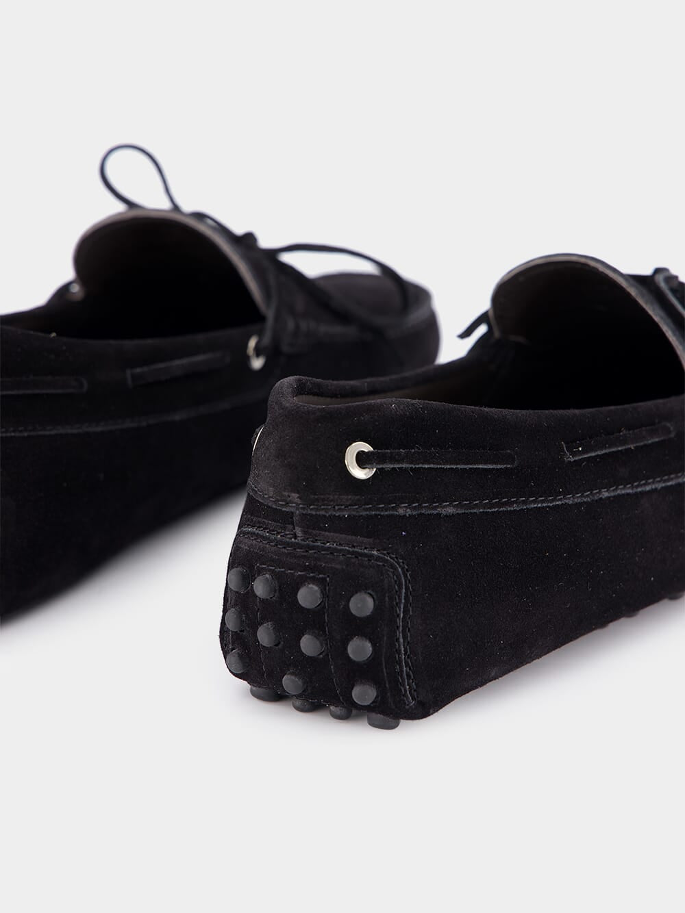 Black Suede Driving Shoes