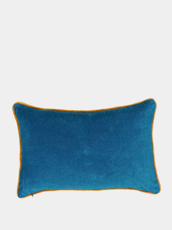 Embroidered Starfish Cushion