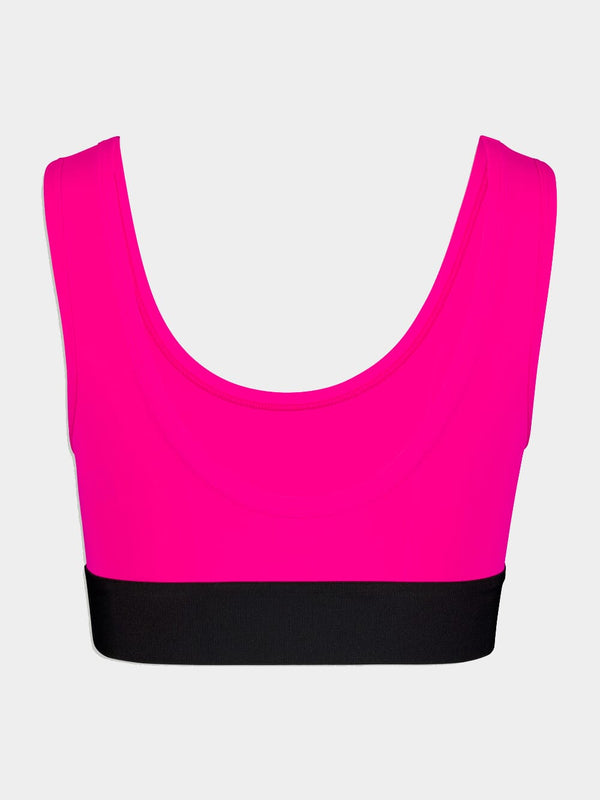 Logo Detailed Cropped Top