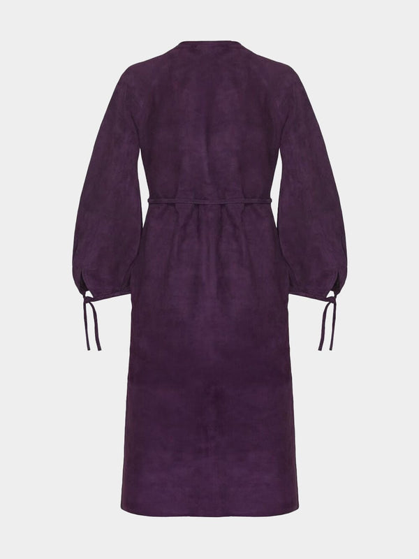 Fluorita Leather Dress