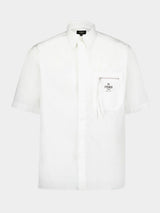 White Cotton Poplin Shirt