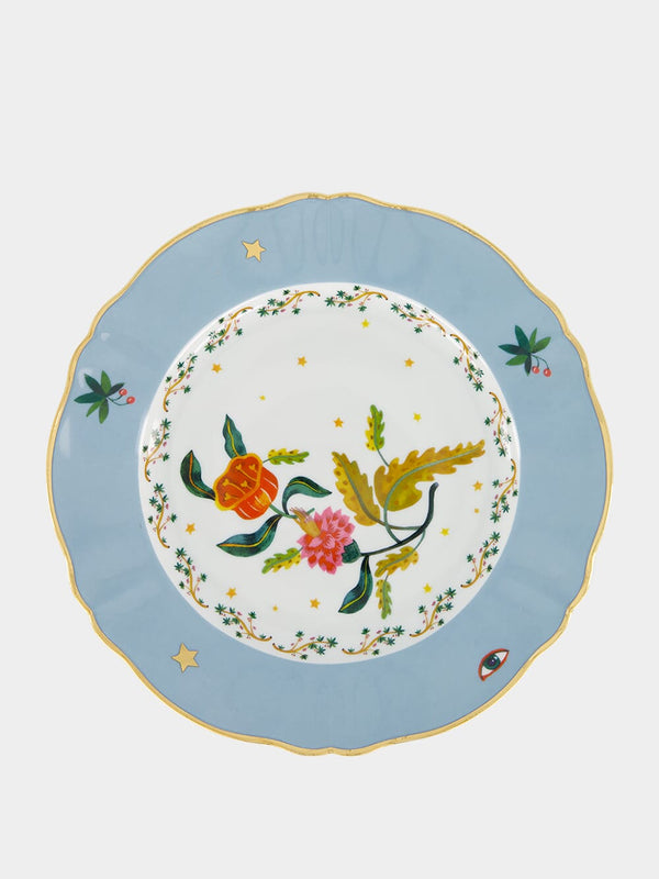 La Tavola Scomposta flower dinner plate