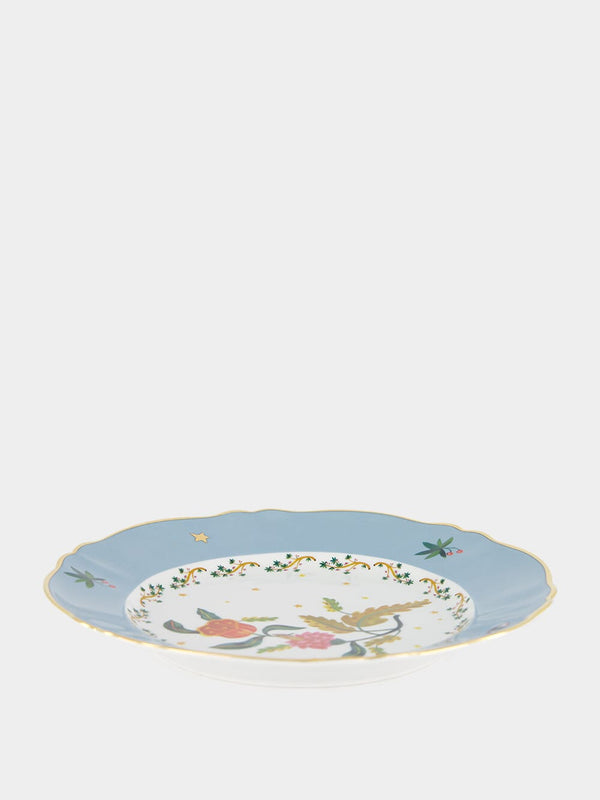 La Tavola Scomposta flower dinner plate