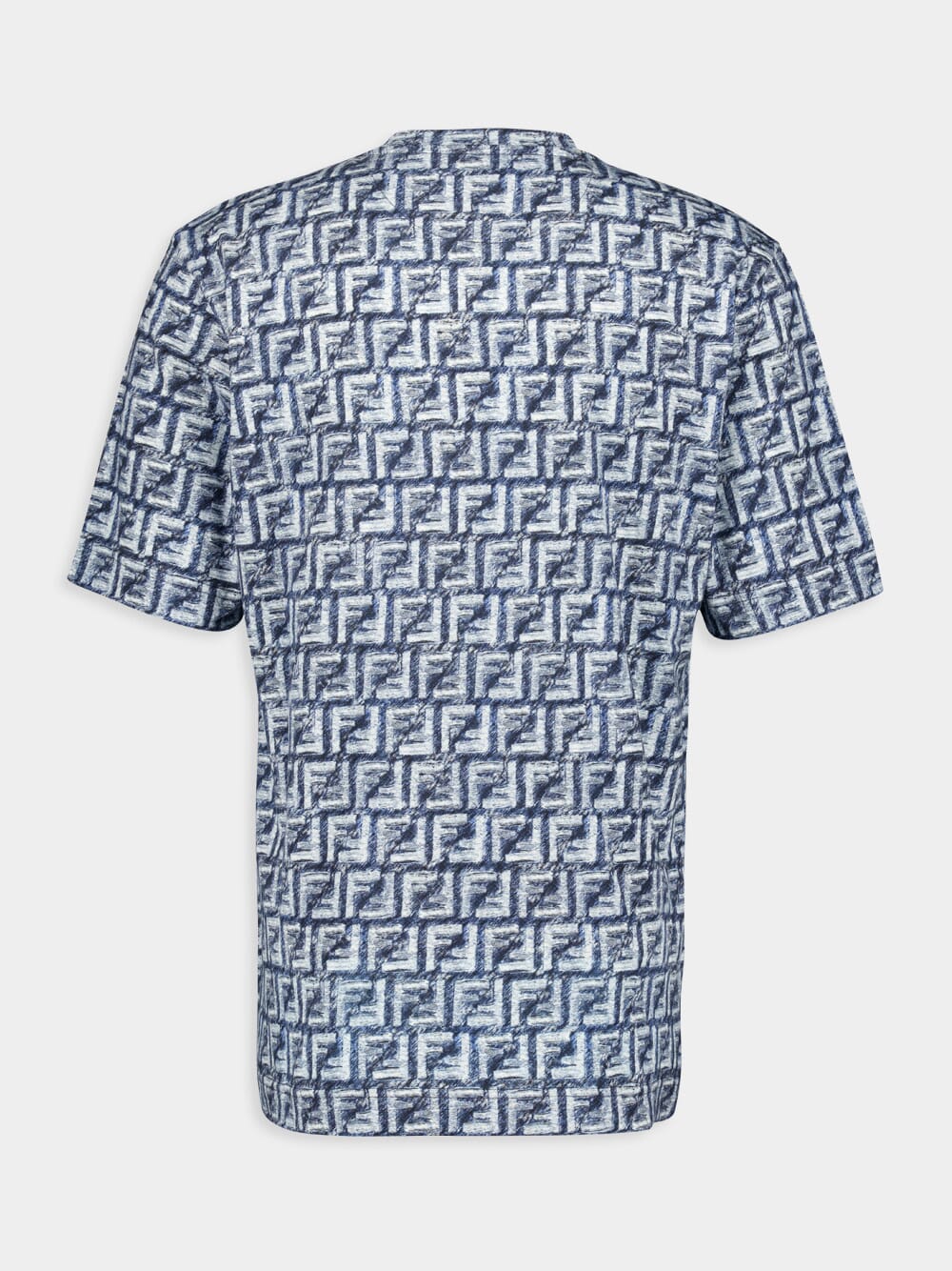 Blue FF Print T-Shirt