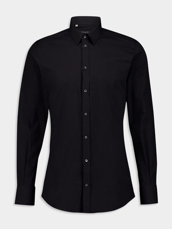 Long-Sleeved Buttoned Shirt