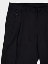 Black Linen Trousers
