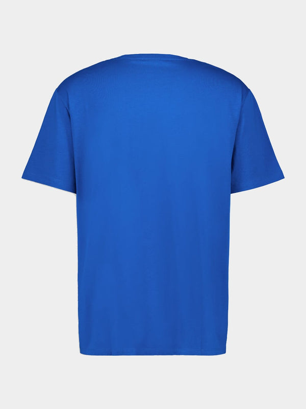 Logo-Print Short-Sleeved Cotton T-Shirt