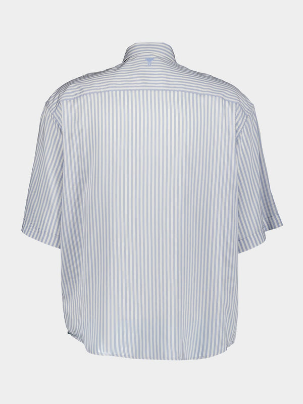 Ami de Coeur Striped Cotton Shirt