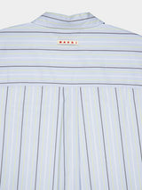 Long-Sleeved T-Shirt With Striped Back
