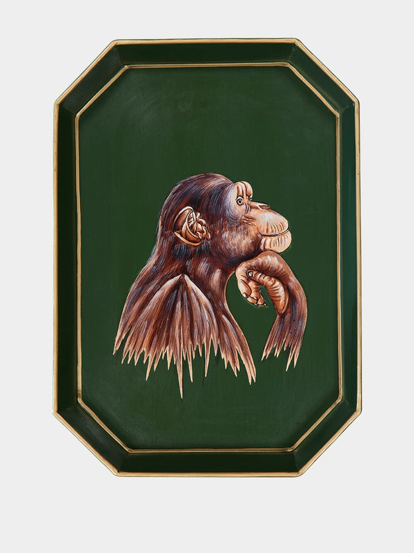 Fauna Iron Tray Monkey 43cm