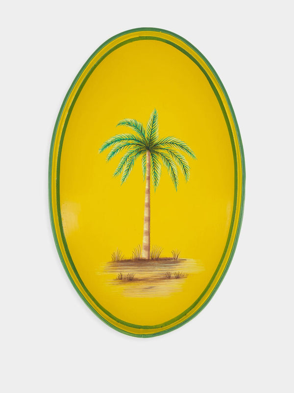 Oasis Palm Decorative Tray