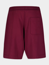 French Terry Burgundy Shorts