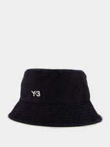 Y-3 Embroidered Cotton Hat