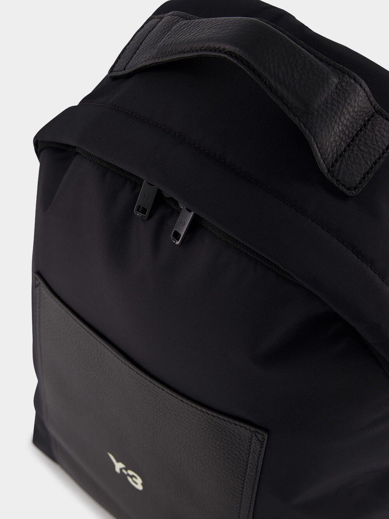 Lux Leather Gym Backpack