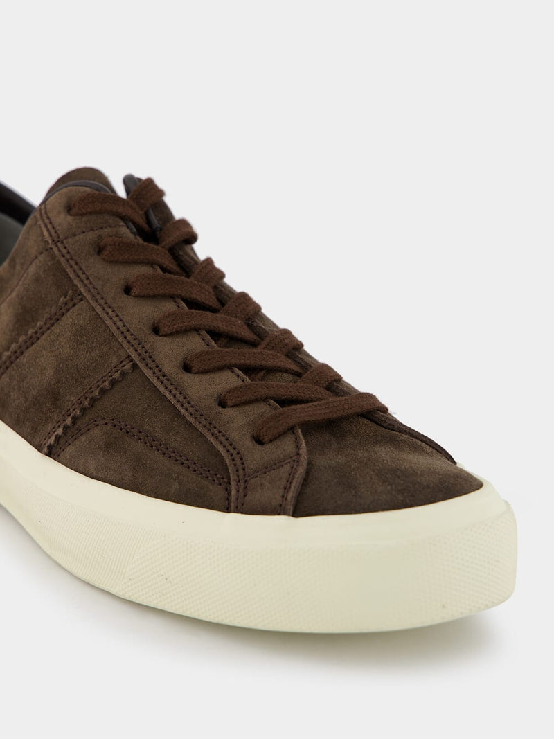 Brown Suede Cambridge Sneakers