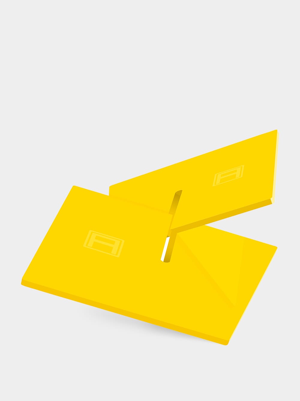 Solid Yellow Bookstand