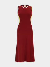 Lemurian Knitted Dress With Side Openings