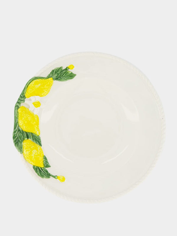 Lemon Ceramic Dessert Plate