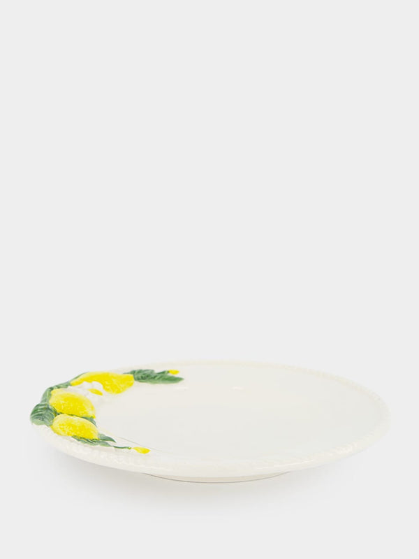 Lemon Ceramic Dessert Plate