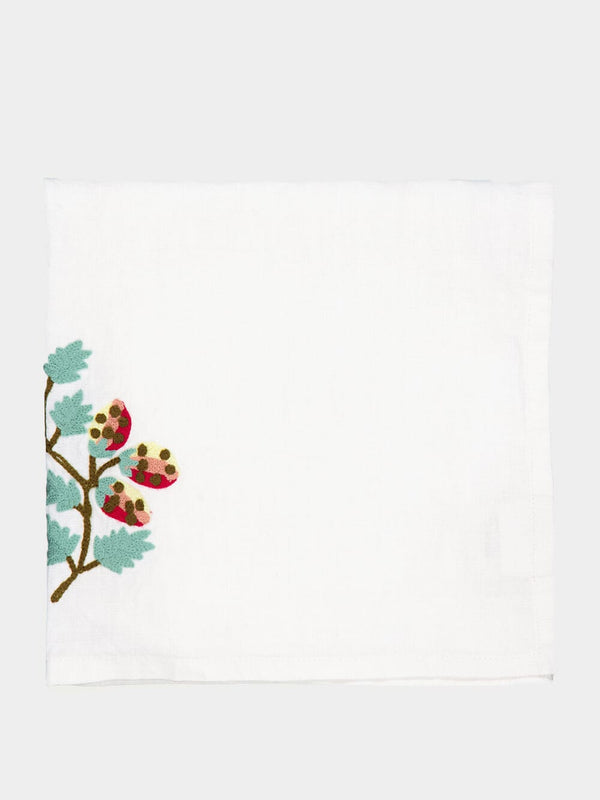 Majorque Fraise Napkin 50x50cm