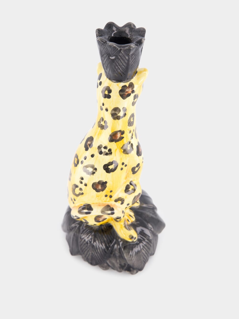 Leopard Candleholder Set