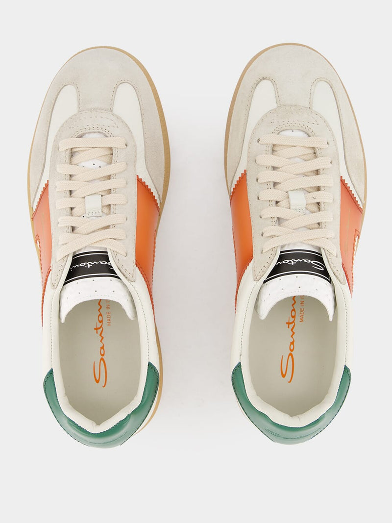 DBS Oly Retro Leather Sneakers