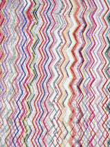 Zigzag Lurex Crochet Kaftan